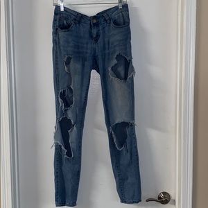 Ripped jeans